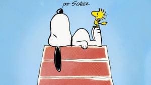 Snoopy et Charly Braun