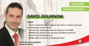 David Dournow: candidat au Conseil administratif de Meyrin