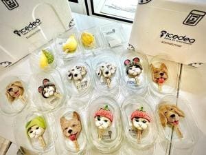 Un glacier original de Thaïlande