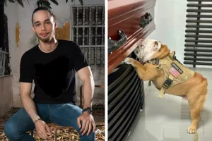 Le touchant adieu d’Orión : Le chien qui a exprimé son chagrin devant le cercueil