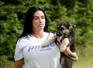 Katie Price abandonne le nouveau chiot car Pas assez mignon
