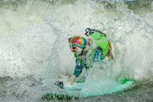 Championnat mondial de Surf 2024 : Des chiens surfeurs à Pacifica